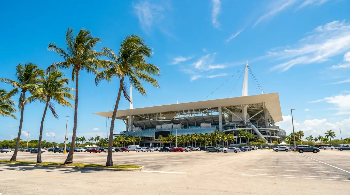 Hard Rock Stadium Miami Gardensissa Floridassa — MM 2026 -ottelupaikka