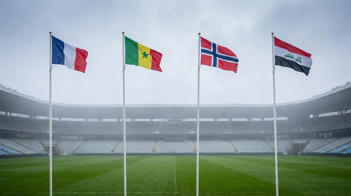 Lohko I MM 2026 — Ranska, Senegal, Norja ja Irak samassa lohkossa